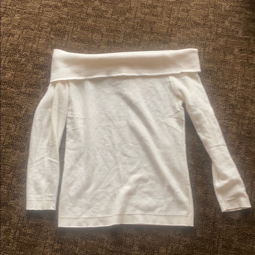 Nicole Miller 100 cashmere cream size m